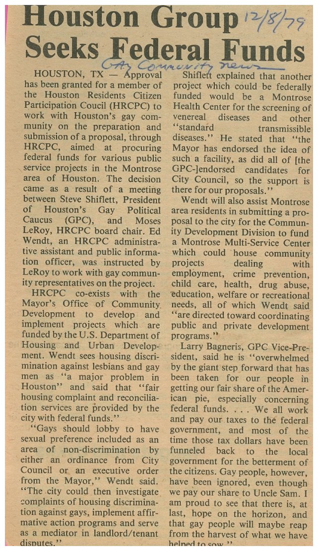 Montrose Clinic Legacy